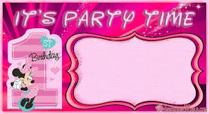 With our free printable minnie mouse invitation templates, you'll easily make adorable invitation to be memorable for your guests. First Birthday Invitations For Boys And Girls Invitation World