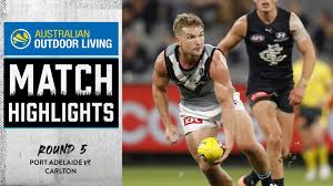Where can i stream carlton vs adelaide? Highlights Port Adelaide Vs Carlton Round 5 2021 Youtube