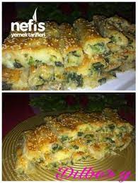 ispanakli kasarli baklavalik yufkadan citir citir borek yemek tarifleri yemek yiyecek ve icecek