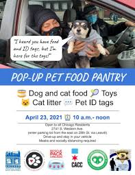 Elena started out as a foster home but decided to expand and help much more. Pop Up Pet Food Pantry In Chicago At Pilsen
