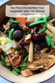Chinese New Year Vegetable Stew Jai Is Sometimes Called Buddha S Delight Or Lo Han Jai Chinese People Usually In 2020 Easy Stew Asian Inspired Dishes Asian Recipes