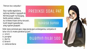 Soal soal bahasa sunda kelas 2 sd semester 1. Prediksi Soal Pat Sunda Kelas Xi Ii Bahasa Sunda Youtube