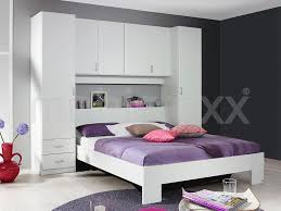 Lit Pont Kronos Blanc 140x190 Cm Lit Pont Chambre Pont De Lit Chambre A Coucher Avec Dressing Amenagement Petite Chambre