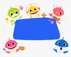 Baby Shark Invitation Template Hd Png Download Kindpng