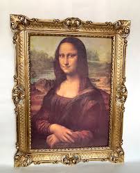 Wenn sie den obigen hinweis bereits gelöst haben und zum hauptbeitrag zurückkehren möchten,. Artissimo Berlin Kunstdruck Bild Mona Lisa Leonardo Da Vinci Gerahmte Barock Gemalde
