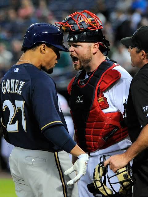 Gomez not sorry for fracas; Brewers blank Braves