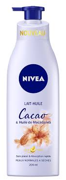 Lait Huile Cacao Huile De Macadamia Nivea Lait Corporel Beaute Test Beaute Test