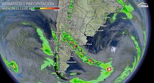 Es decir, el posible ciclón extratropical que caerá sobre parte del territorio nacional será de una. Asi Se Movera Esta Linea De Tormentas Desde El Miercoles Clima