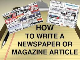 It will set the scene and summarise the main points of the article. Walt Identify The Features Of A Newspaper Report Ppt Download