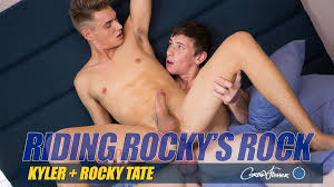 Corbin Fisher: Kyler Rides Rocky Tatess Rock - WAYBIG
