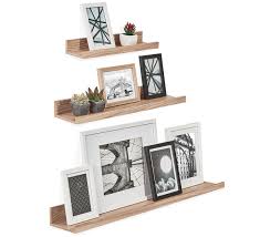 Not adjusting 3/4 of an inch for your first layout mark. Set Of 3 Astrea Wall Shelves Fantastic Furniture