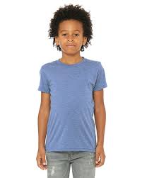 Bella Canvas 3413y Youth Triblend Short Sleeve T Shirt