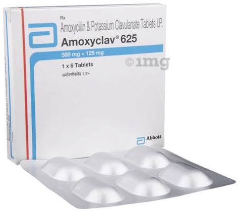 Buy Amoxyclav 625 Tablet Online: View Uses, Side Effects, Price, Substitutes | 1mg