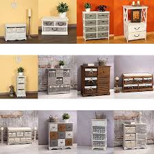 Flurkommode Schrank Holz Shabby Chic Vintage Habitacion