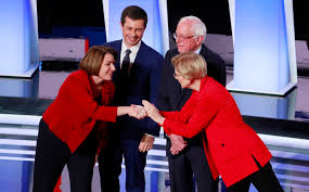 Buttigieg said that he agrees with his fellow democratic candidate, sen. Democratic White House Hopefuls Target Labor At Nevada Forum Pbs Newshour Weekend