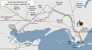 Houston's plains all american pipeline said it has secured enough customers to start construction on its cactus ii pipeline, connecting west texas' booming permian basin with the crude oil export market in corpus christi. When The Ship Comes In First Tanker Set To Arrive At South Texas Gateway Crude Export Terminal Rbn Energy