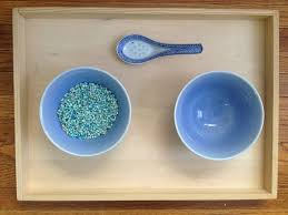 Montessori Practical Life: The Spooning Exercise ⋆ Sugar, Spice and Glitter