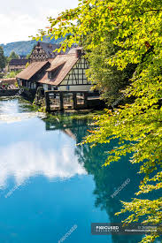 Maybe you would like to learn more about one of these? Germany Baden Wuerttemberg Blaubeuren Blautopf Hammer Mill And Blau River History Travel Destination Stock Photo 263813900