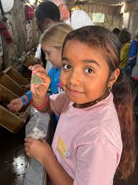 3rd graders had an amazing time at the in-house field trip with Diamond  Dell leaving about the physical attributes of rocks.