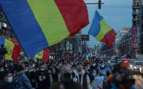 Proteste în fața a zeci de instituții din capitală, inclusiv guvernul, sri, ministere și ambasade (galerie foto). Nonx0pupbcmem