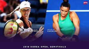Kiki bertens at the international tennis federation; Kiki Bertens Vs Maria Sakkari 2018 Korea Open Semifinals Wta Highlights Youtube