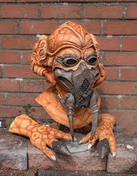 Jedi Master Plo Koon By Chris Stephens Creations Star Wars Masks Lion Sculpture Armor Concept