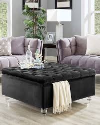 The button tufted ottoman, round circle tufted coffee table, cocktail ottoman is perfect for any room or space. Inspired Home Oversized Tufted Velvet Storage Ottoman Square Storage Ottoman Storage Ottoman Coffee Table Storage Ottoman
