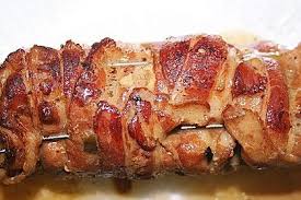 Schweineroulade Mit Pilz Kasefullung Und Baconhulle Schweinerouladen Rezepte Essen Und Trinken