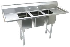 3 compartment scullery sink size: 42