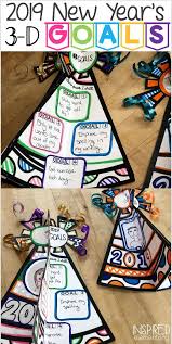This New Year S Goal Writing Activity For Kids Is A Great Way To Start Off The Year Students Set Goal New Years Activities New Year Goals 3rd Grade Activities