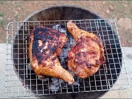 Maybe you would like to learn more about one of these? Outdoor Grilled Chicken Grill Chicken On Coal Stove Youtube