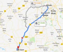 There is link for downloading delhi metro map in pdf format and png (image) format. Delhi To Jaipur By Road Distance Time And Useful Travel Information