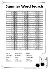 Print theses swimming worksheets to help students learn terms related to this healthy and competitive pool sport. Summer Word Search Free Printable Summer Words Free Printable Word Searches Last Day Of School