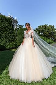 Royal Garden Collection By Crystal Design Couture Wedding Dresses Garden Wedding Dresses Tulle Wedding Dress