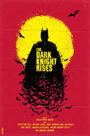 يعود باتمان مرةً أخرى عندما يهدد الشرير المقنع باين (توم هاردي) مدينة جوثام. Minimalist Dark Knight Rises Posters Forevergeek
