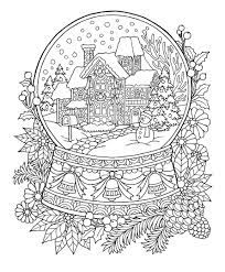 Christmas Snow Globe Coloring Page Christmas Coloring Sheets Coloring Pages Christmas Coloring Pages