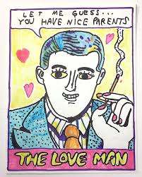 Meet Love Man: an illustrated big-hearted alien-human looking for his other  half