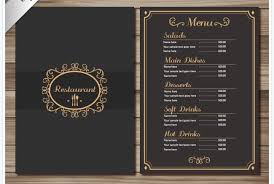 Elegante Speisekarten Vorlage Dina4 Speisekarte Getranke Karte Speisekarte Restaurant
