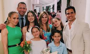 Jennifer and alex were in business together on. Alex Rodriguez Poses With Jennifer Lopez And Ex Wife Cynthia Scurtis Daily Mail Online