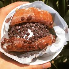 Instagram Photo By Cream Jul 29 2016 At 11 47pm Utc Ice Cream Sandwich Donut Glaze Food