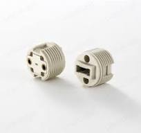 Us Halogen Steatite Ceramic Light Socket Lamp Holder G9