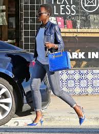 Lupita Nyong O Just Changed Our Minds About Kitten Heels Fashion Style Kitten Heels Outfit