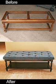 Turn it into a soft, lovely, upholstered bench for your hallway, end of your bed or as an upholstered ottoman in front of the sofa. Pin On Repurpose