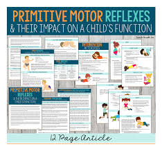 Primitive Motor Reflexes Their Impact On A Childs