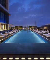 W Taipei Pool At Night Pool At Night Best Rooftop Bars Pool