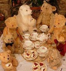I Want To Be At That Tea Party Old Teddy Bears Teddy Bear Teddy Bear Party