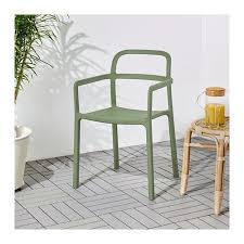 Ypperlig Armchair In Outdoor Green Indoor Outdoor Chair Ikea Ypperlig Ikea Outdoor Furniture