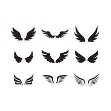 Set Of Wing Icon Design Vector Wing Clipart Wing Icon Png And Vector With Transparent Background For Free Download Wings Icon Icon Set Design Icon Design