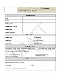 Kabar baiknya, sekarang bri memiliki pinjaman tanpa jaminan yang disebut juga sebagai kta (kredit tanpa agunan). Contoh Borang Tuntutan Pembelian Telefon