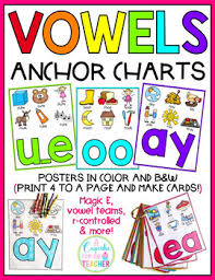 vowels anchor charts